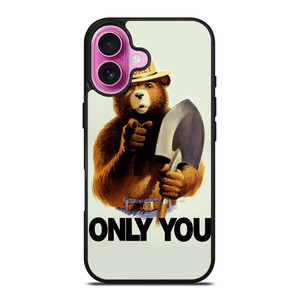 SMOKEY THE BEAR iPhone 16 Plus Case Cover