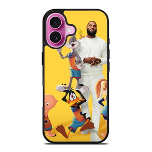 SPACE JAM LEBRON JAMES MOVIES iPhone 16 Plus Case Cover