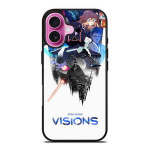 STAR WARS VISIONS CARTOON iPhone 16 Plus Case Cover
