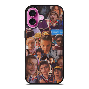 STRANGER THINGS COLLAGE iPhone 16 Plus Case Cover