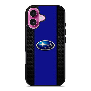 SUBARU CAR METAL CARBON iPhone 16 Plus Case Cover