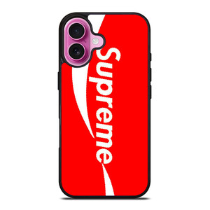 SUPREME X COKE COCA COLA iPhone 16 Plus Case Cover