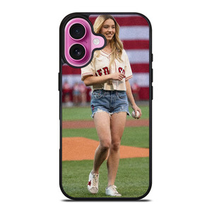 SYDNEY SWEENEY BOSTON RED SOX iPhone 16 Plus Case Cover