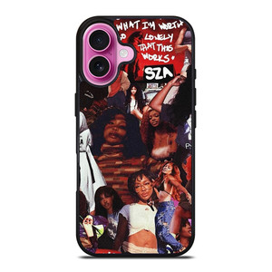 SZA COLLAGE iPhone 16 Plus Case Cover
