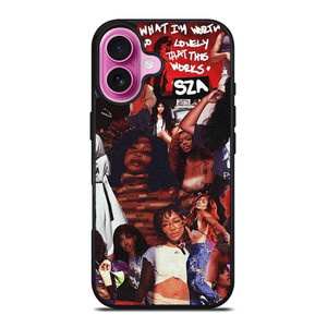 SZA SINGER COLLAGE iPhone 16 Plus Case Cover