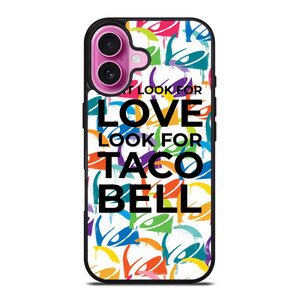TACO BELL FUNNY QUOTES iPhone 16 Plus Case Cover