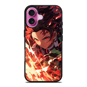 TANJIRO KAMADO DEMON SLAYER ANIME iPhone 16 Plus Case Cover