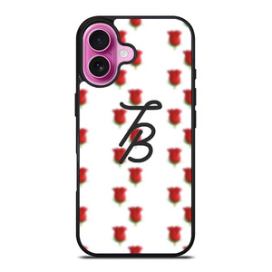 TESSA BROOKS ROSES LOGO iPhone 16 Plus Case Cover
