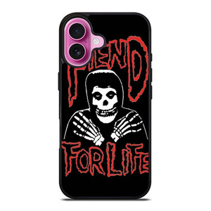 THE MISFITS FIEND FOR LIFE iPhone 16 Plus Case Cover THE MISFITS FIEND FOR LIFE iPhone 16 Plus Case Cover