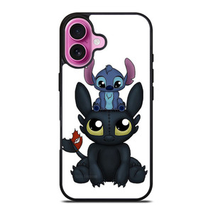 TOOTHLESS STITCH CUTE CARTOON iPhone 16 Plus Case Cover