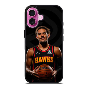 TRAE YOUNG ATLANTA HAWKS 4 iPhone 16 Plus Case Cover TRAE YOUNG ATLANTA HAWKS 4 iPhone 16 Plus Case Cover