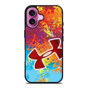 UNDER ARMOUR LOGO COLORFUL PAINT iPhone 16 Plus Case Cover