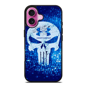 UNDER ARMOUR PUNISHER MARVEL LOGO iPhone 16 Plus Case Cover UNDER ARMOUR PUNISHER MARVEL LOGO iPhone 16 Plus Case Cover