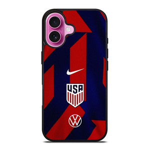 UNITED STATES SOCCER USMNT NIKE iPhone 16 Plus Case Cover UNITED STATES SOCCER USMNT NIKE iPhone 16 Plus Case Cover