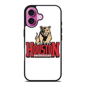 UNIVERSITY HOUSTON COUGARS BASKETBALL TEAM ICON iPhone 16 Plus Case Cover UNIVERSITY HOUSTON COUGARS BASKETBALL TEAM ICON iPhone 16 Plus Case Cover