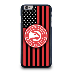 ATLANTA HAWKS NBA USA FLAG iPhone 6 / 6S Plus Case Cover
