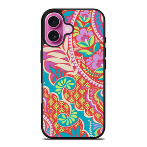 VERA BRADLEY FASHION FLORAL PATTERN iPhone 16 Plus Case Cover VERA BRADLEY FASHION FLORAL PATTERN iPhone 16 Plus Case Cover
