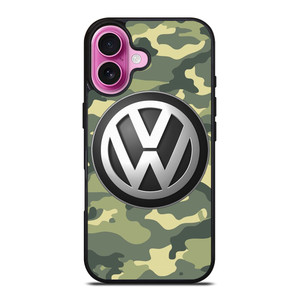 VOLKSWAGEN VW LOGO CAMO ICON iPhone 16 Plus Case Cover