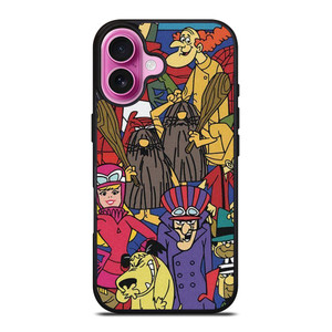 WACKY RACES ANIMATION iPhone 16 Plus Case Cover
