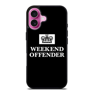 WEEKEND OFFENDER LOGO iPhone 16 Plus Case Cover