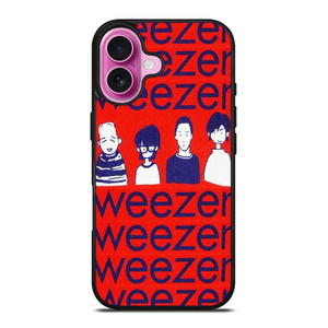 WEEZER ROCK BAND ART iPhone 16 Plus Case Cover
