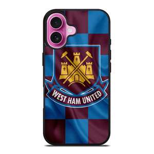 WEST HAM UNITED FOOTBALL 2 iPhone 16 Plus Case Cover WEST HAM UNITED FOOTBALL 2 iPhone 16 Plus Case Cover