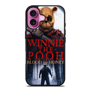 WINNIE THE POOH BLOOD AND HONEY iPhone 16 Plus Case Cover WINNIE THE POOH BLOOD AND HONEY iPhone 16 Plus Case Cover