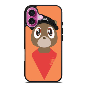 YEEZY BEAR I FEEL LIKE PABLO iPhone 16 Plus Case Cover YEEZY BEAR I FEEL LIKE PABLO iPhone 16 Plus Case Cover