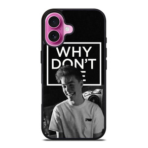 ZACH HERRON WHY DONT WE LOGO iPhone 16 Plus Case Cover ZACH HERRON WHY DONT WE LOGO iPhone 16 Plus Case Cover