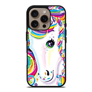 LISA FRANK UNICORN HORSE ART iPhone 16 Pro Case Cover
