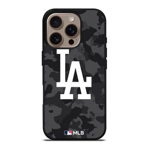LOS ANGELES DODGERS BASEBALL BLACK CAMO iPhone 16 Pro Case Cover LOS ANGELES DODGERS BASEBALL BLACK CAMO iPhone 16 Pro Case Cover