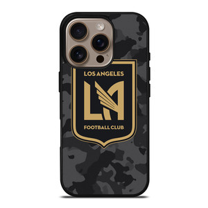 LOS ANGELES FC MLS BLACK CAMO iPhone 16 Pro Case Cover LOS ANGELES FC MLS BLACK CAMO iPhone 16 Pro Case Cover