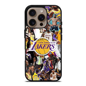 LOS ANGELES LAKERS LEBRON JAMES NBA BASKETBALL iPhone 16 Pro Case Cover