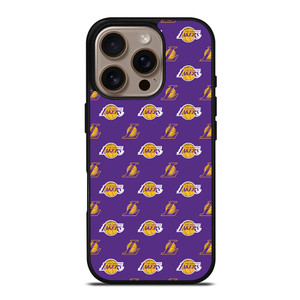 LOS ANGELES LAKERS NBA PATTERN iPhone 16 Pro Case Cover LOS ANGELES LAKERS NBA PATTERN iPhone 16 Pro Case Cover