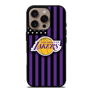LOS ANGELES LAKERS NBA USA FLAG iPhone 16 Pro Case Cover LOS ANGELES LAKERS NBA USA FLAG iPhone 16 Pro Case Cover