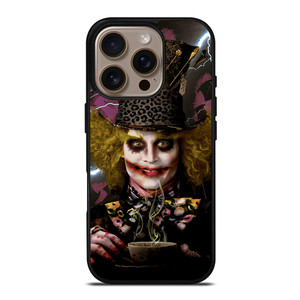 MAD HATTER ALICE IN WONDERLAND MOVIES iPhone 16 Pro Case Cover MAD HATTER ALICE IN WONDERLAND MOVIES iPhone 16 Pro Case Cover