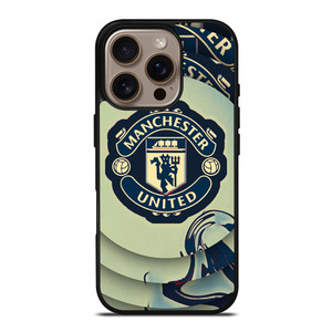 MANCHESTER UNITED LOGO SOCCER iPhone 16 Pro Case Cover
