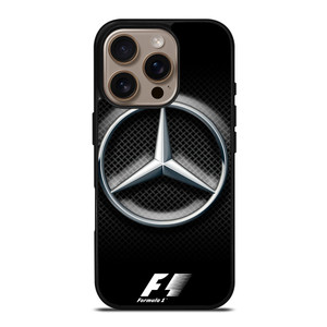 MERCEDES BENZ FORMULA ONE F1 LOGO iPhone 16 Pro Case Cover MERCEDES BENZ FORMULA ONE F1 LOGO iPhone 16 Pro Case Cover
