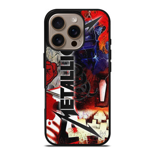 METALLICA ROCK BAND ALL ALBUM iPhone 16 Pro Case Cover METALLICA ROCK BAND ALL ALBUM iPhone 16 Pro Case Cover