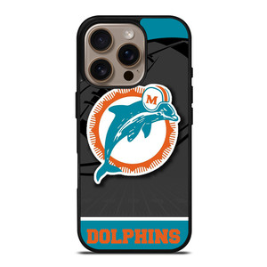 MIAMI DOLPHINS NFL TEAM iPhone 16 Pro Case Cover MIAMI DOLPHINS NFL TEAM iPhone 16 Pro Case Cover