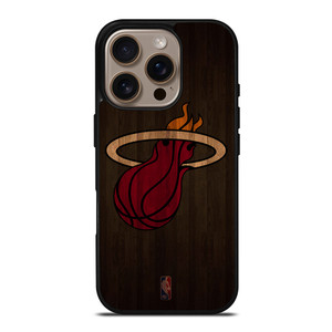 MIAMI HEAT BASKETBALL COURT NBA iPhone 16 Pro Case Cover MIAMI HEAT BASKETBALL COURT NBA iPhone 16 Pro Case Cover
