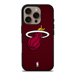 MIAMI HEAT NBA NIKE iPhone 16 Pro Case Cover