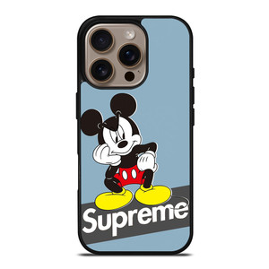 MICKEY MOUSE SUPREME BLUE iPhone 16 Pro Case Cover MICKEY MOUSE SUPREME BLUE iPhone 16 Pro Case Cover