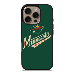 MINNESOTA WILD LOGO NHL HOCKEY TEAM iPhone 16 Pro Case Cover