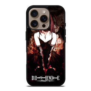 MISA AMANE DEATH NOTE ANIME iPhone 16 Pro Case Cover MISA AMANE DEATH NOTE ANIME iPhone 16 Pro Case Cover