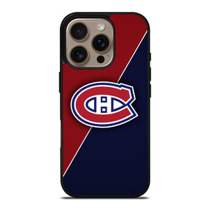 MONTREAL CANADIENS NHL HOCKEY LOGO iPhone 16 Pro Case Cover