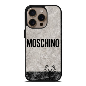 MOSCHINO BEAR HIDING iPhone 16 Pro Case Cover MOSCHINO BEAR HIDING iPhone 16 Pro Case Cover