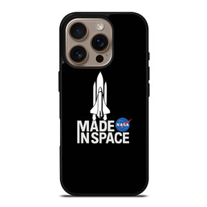 NASA MADE IN SPACE LOGO iPhone 16 Pro Case Cover