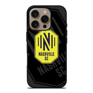 NASHVILLE SC MLS BLACK iPhone 16 Pro Case Cover