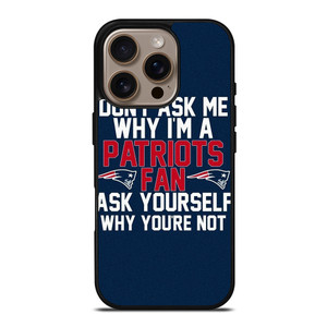 NEW ENGLAND PATRIOTS FANS iPhone 16 Pro Case Cover
